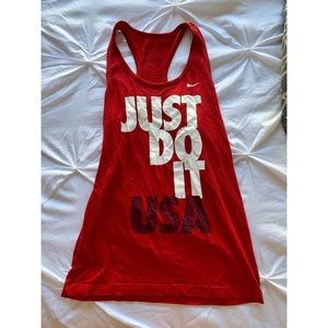 Nike Just Do It Olympic Racer Back Tank